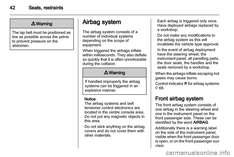 VAUXHALL VIVARO 2013.5 Service Manual 