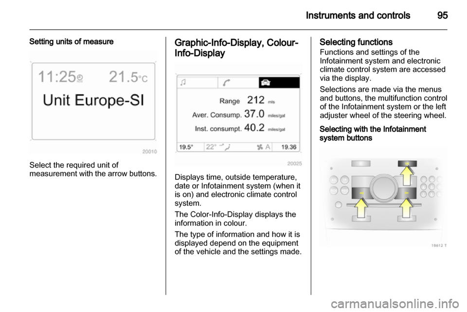 VAUXHALL ZAFIRA 2010 Owners Manual 