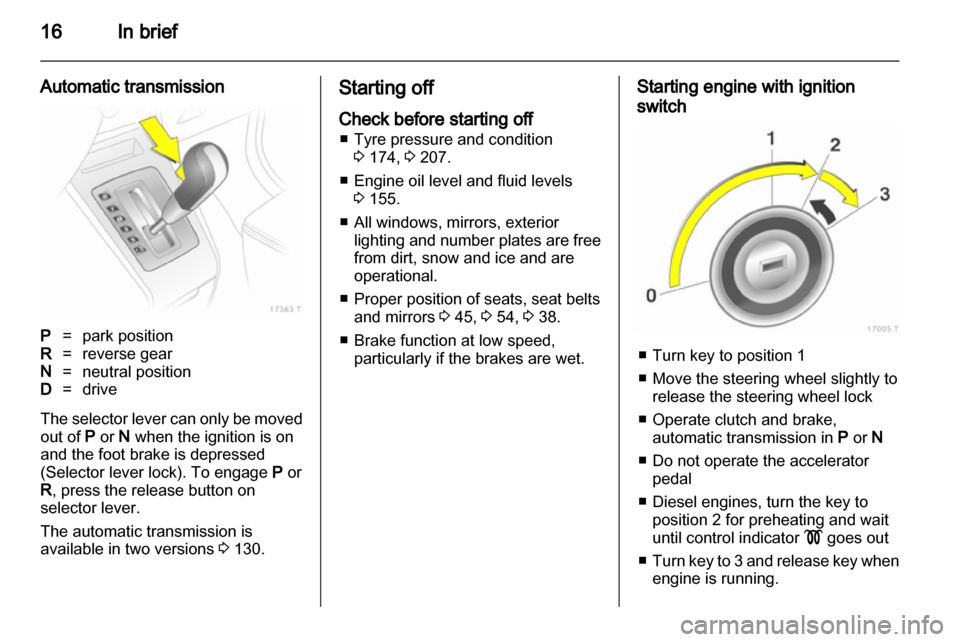 VAUXHALL ZAFIRA 2010.5 User Guide VAUXHALL ZAFIRA 2010.5 User Guide