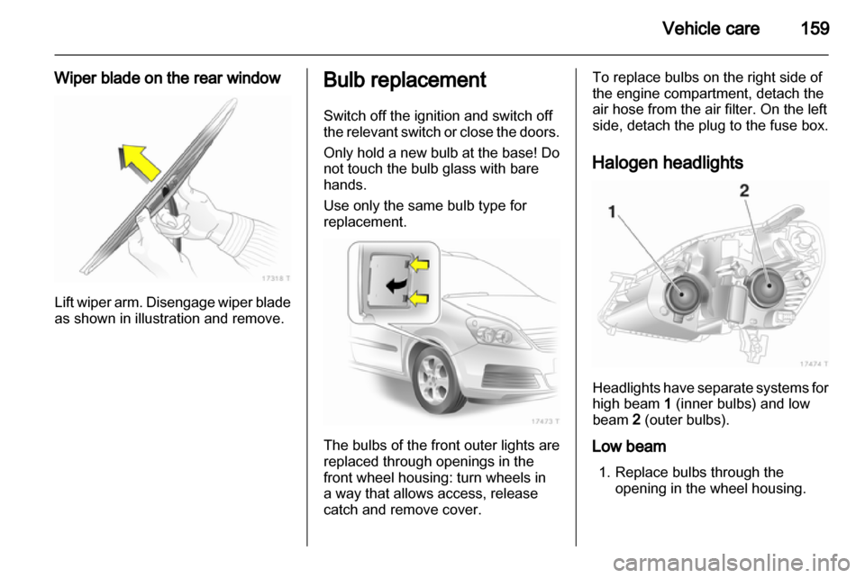 VAUXHALL ZAFIRA 2010.5 Owners Manual VAUXHALL ZAFIRA 2010.5 Owners Manual
