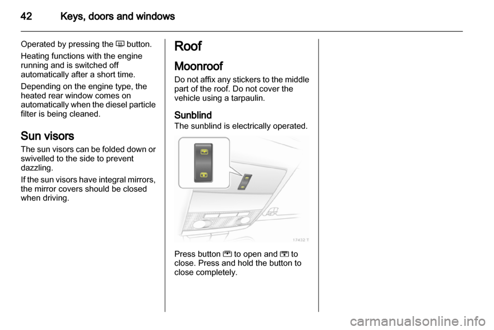 VAUXHALL ZAFIRA 2011 Service Manual 