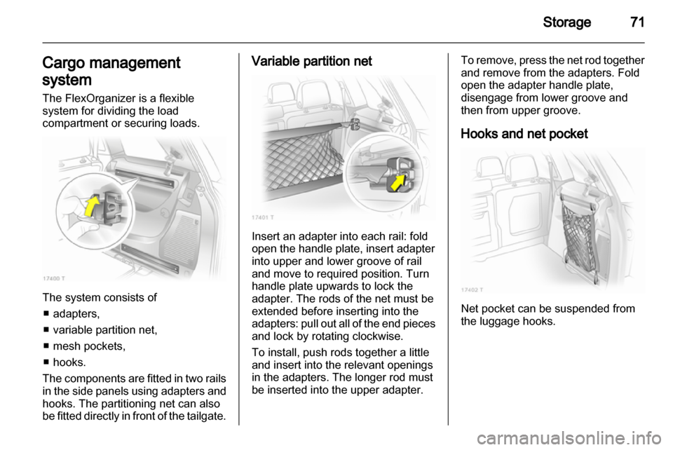 VAUXHALL ZAFIRA 2011 Manual PDF VAUXHALL ZAFIRA 2011 Manual PDF
