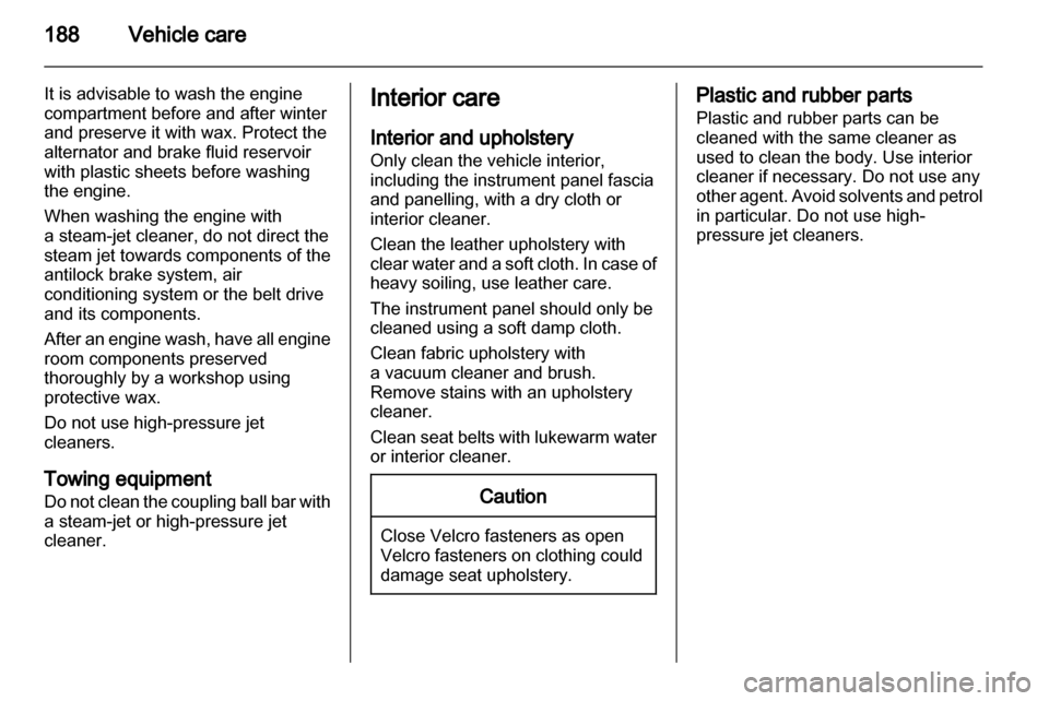VAUXHALL ZAFIRA 2012  Owners Manual 
