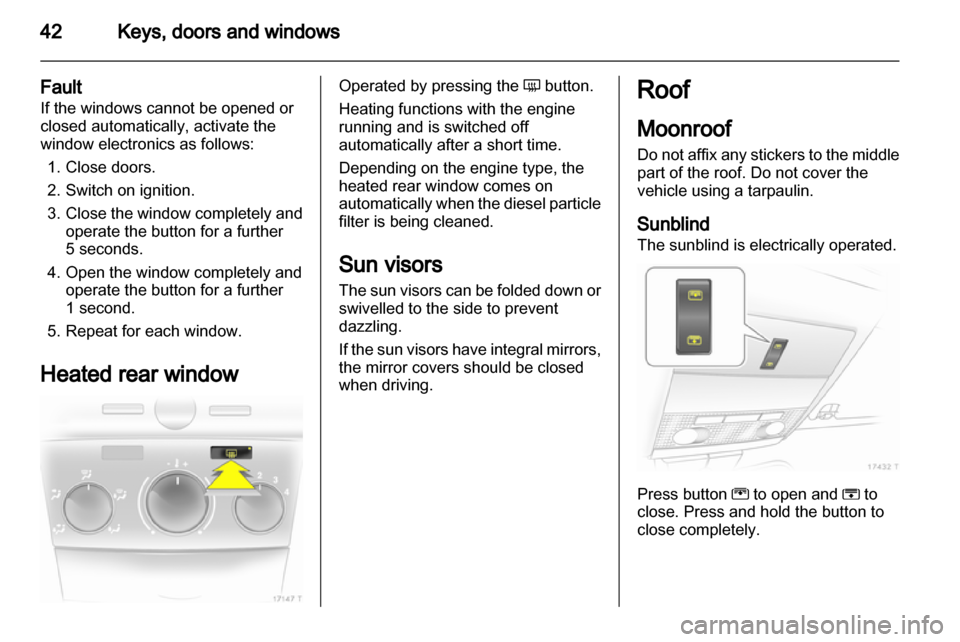 VAUXHALL ZAFIRA 2012 Service Manual 