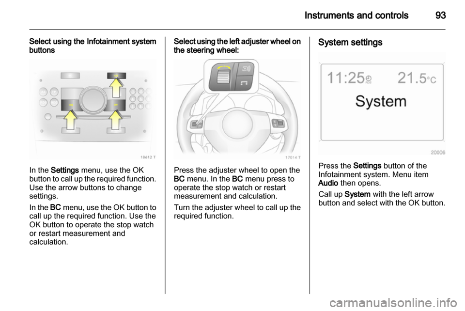 VAUXHALL ZAFIRA 2012 Owners Manual VAUXHALL ZAFIRA 2012 Owners Manual