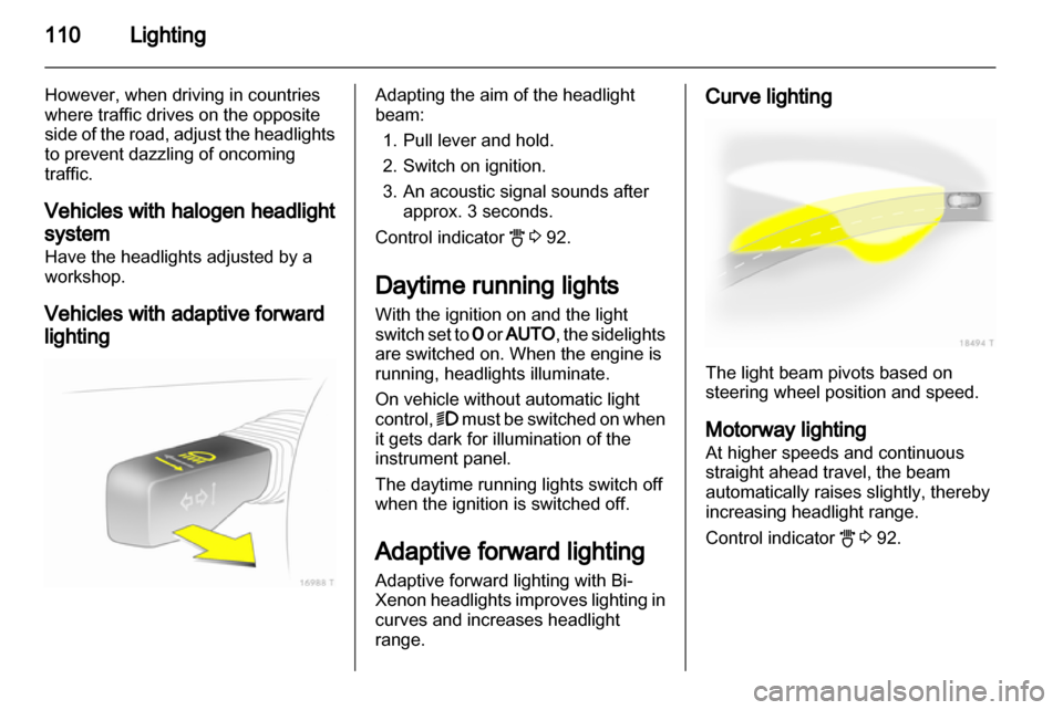 VAUXHALL ZAFIRA 2013  Owners Manual  VAUXHALL ZAFIRA 2013  Owners Manual
