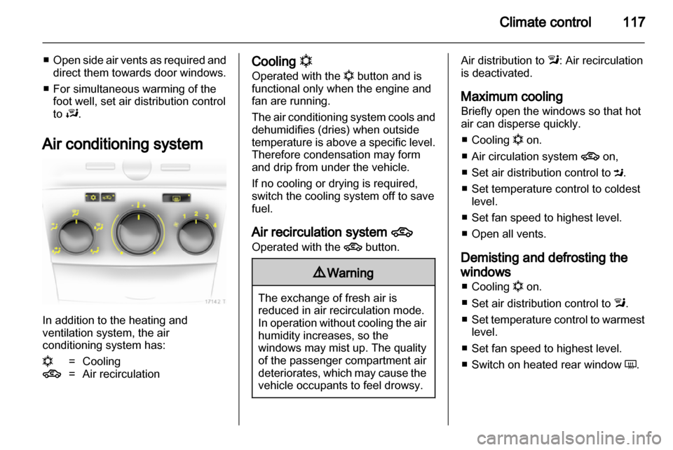 VAUXHALL ZAFIRA 2013  Owners Manual  VAUXHALL ZAFIRA 2013  Owners Manual