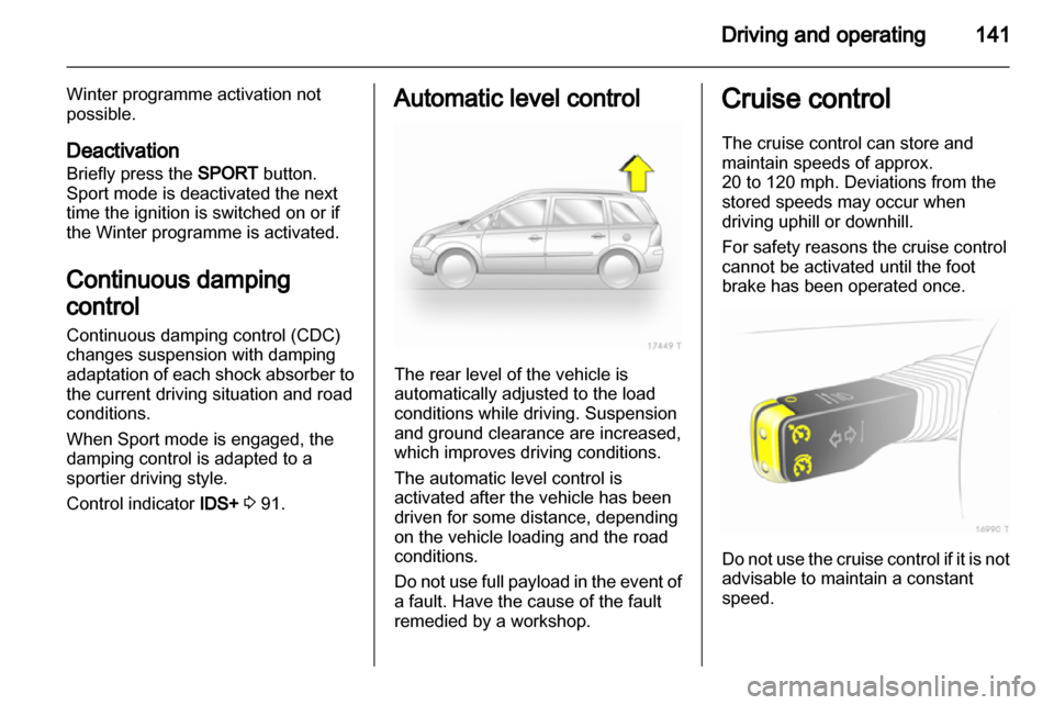 VAUXHALL ZAFIRA 2013 Owners Manual VAUXHALL ZAFIRA 2013 Owners Manual