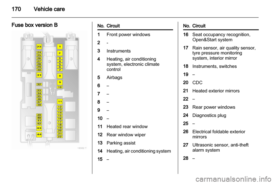 VAUXHALL ZAFIRA 2013 Owners Manual VAUXHALL ZAFIRA 2013 Owners Manual