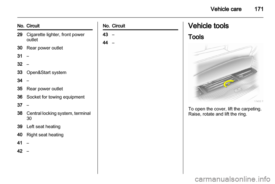 VAUXHALL ZAFIRA 2013 Owners Manual VAUXHALL ZAFIRA 2013 Owners Manual