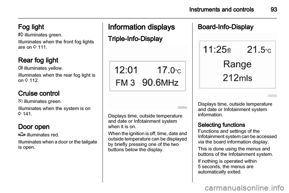 VAUXHALL ZAFIRA 2013 Owners Manual  VAUXHALL ZAFIRA 2013 Owners Manual