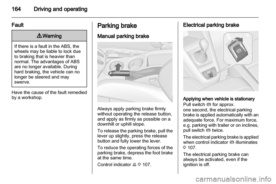 VAUXHALL ZAFIRA TOURER 2013  Owners Manual 