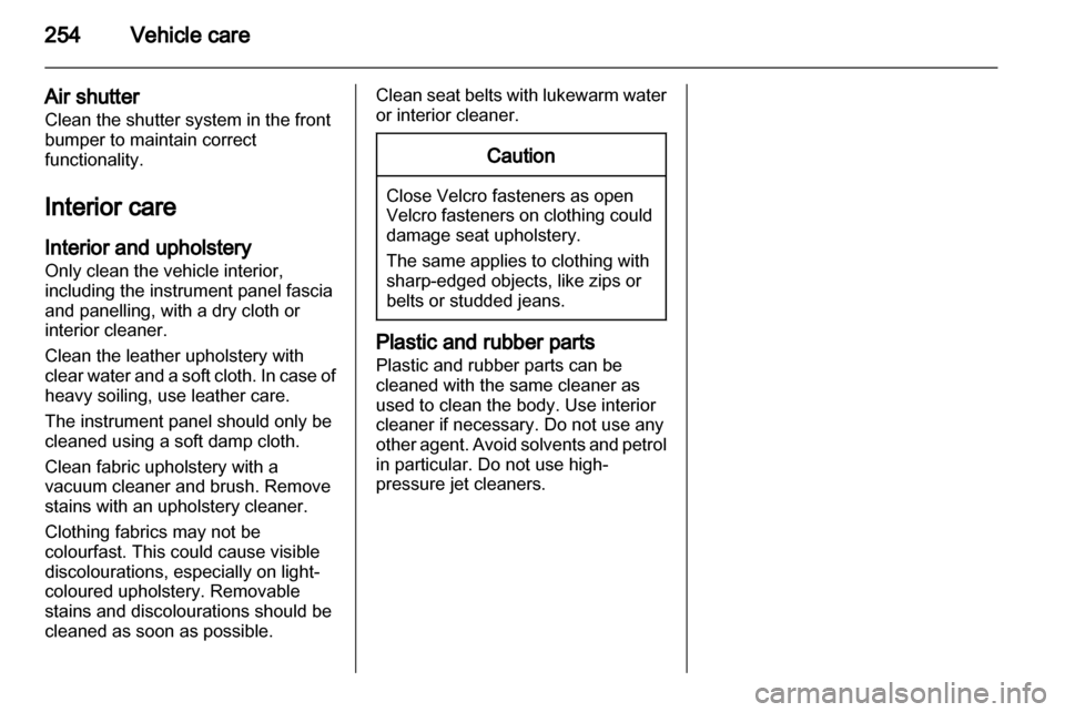 VAUXHALL ZAFIRA TOURER 2013  Owners Manual 