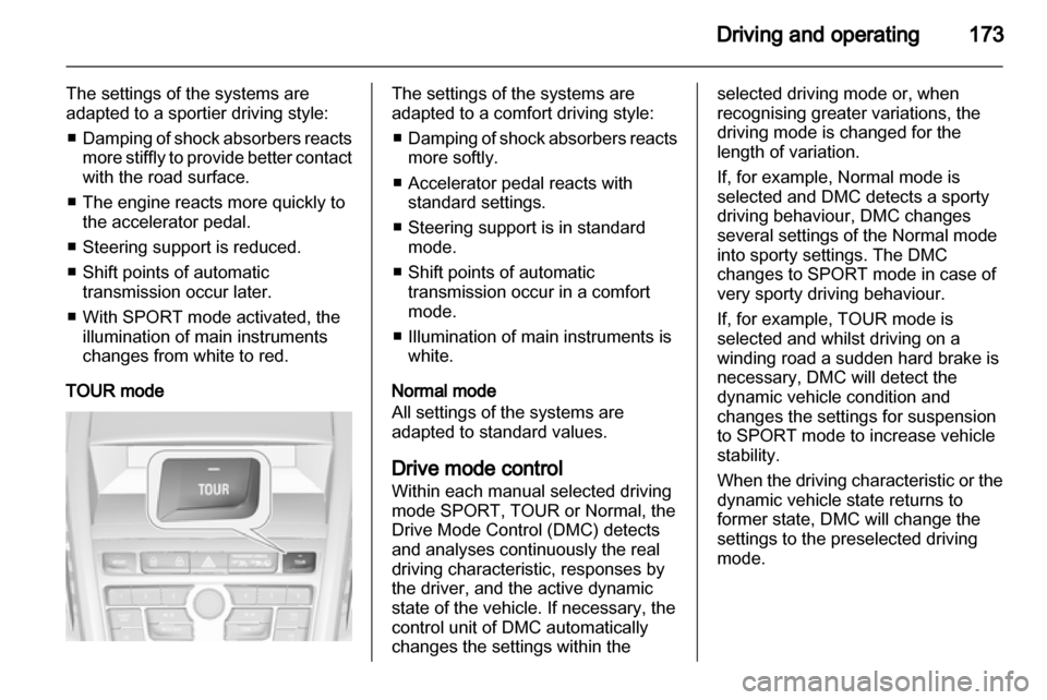 VAUXHALL ZAFIRA TOURER 2013.5  Owners Manual 