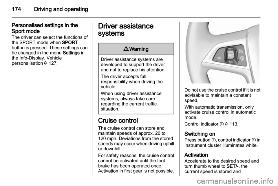 VAUXHALL ZAFIRA TOURER 2013.5  Owners Manual 