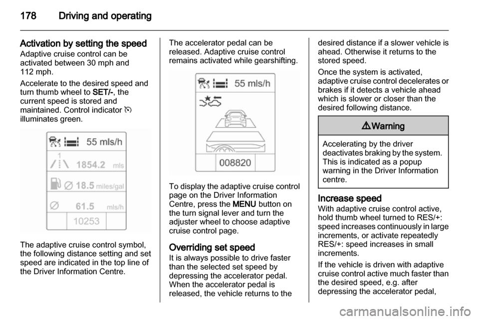 VAUXHALL ZAFIRA TOURER 2013.5  Owners Manual 