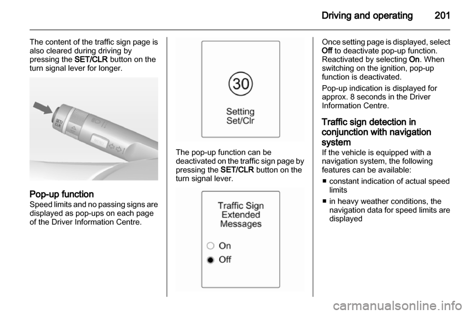 VAUXHALL ZAFIRA TOURER 2013.5  Owners Manual 