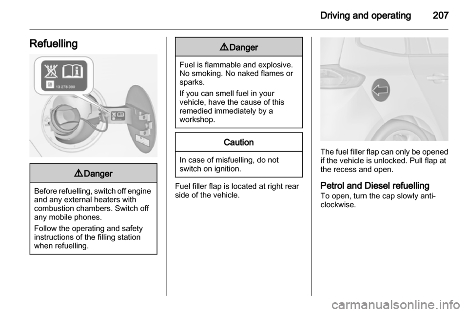 VAUXHALL ZAFIRA TOURER 2013.5  Owners Manual 