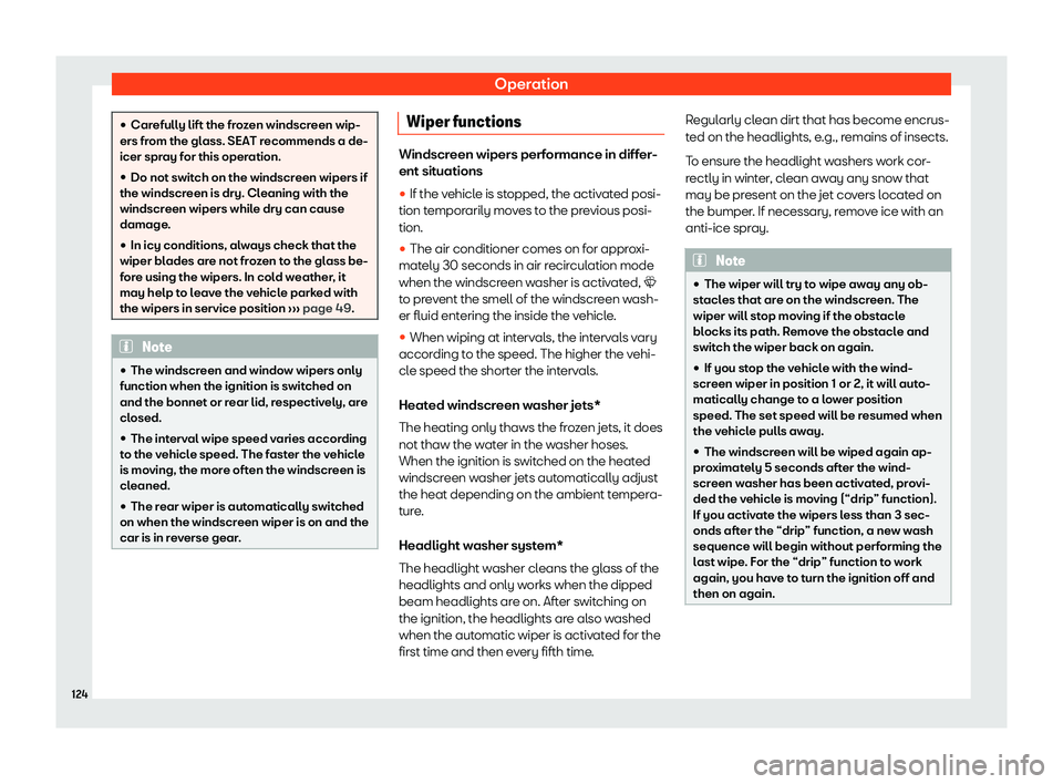 Seat Alhambra 2020  Owners Manual Operation
