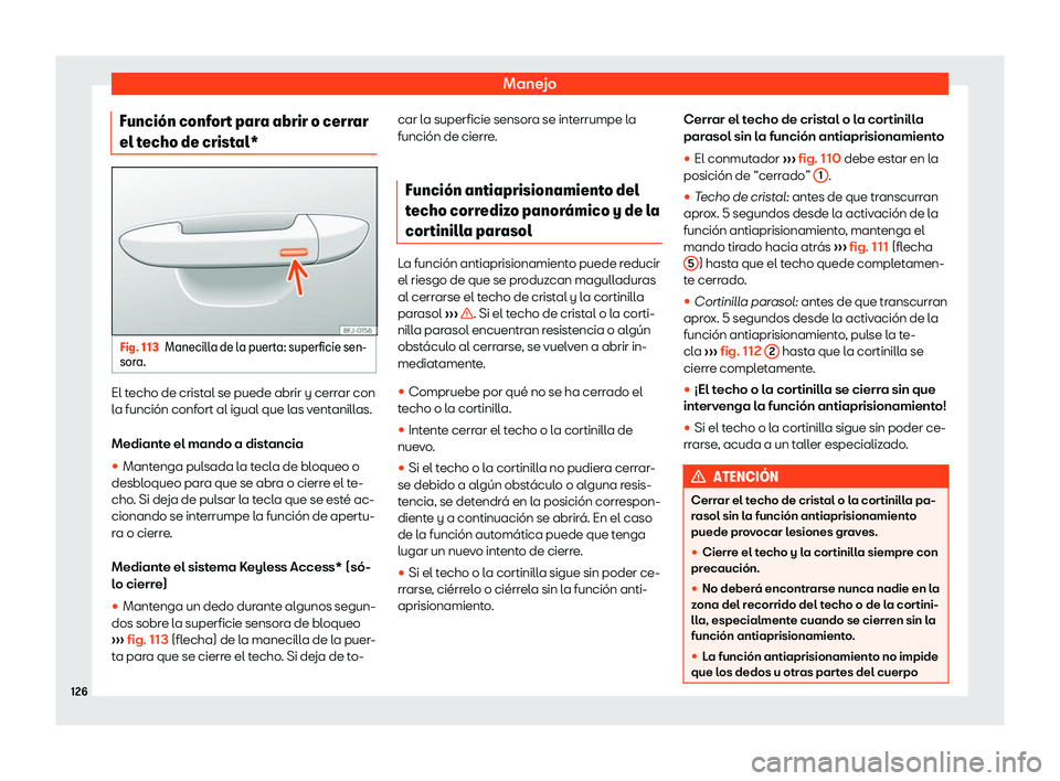 Seat Alhambra 2020  Manual del propietario (in Spanish) Manejo
Funci