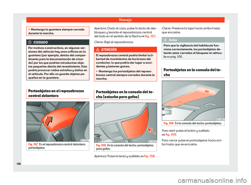 Seat Alhambra 2020  Manual del propietario (in Spanish) Manejo
