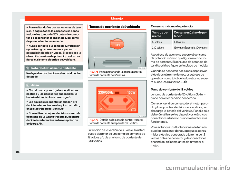 Seat Alhambra 2020  Manual del propietario (in Spanish) Manejo
