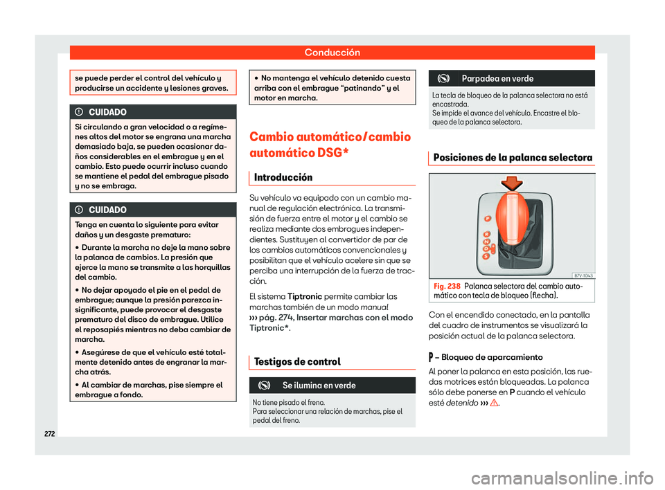 Seat Alhambra 2020 Manual del propietario (in Spanish) Conducci Seat Alhambra 2020 Manual del propietario (in Spanish) Conducci