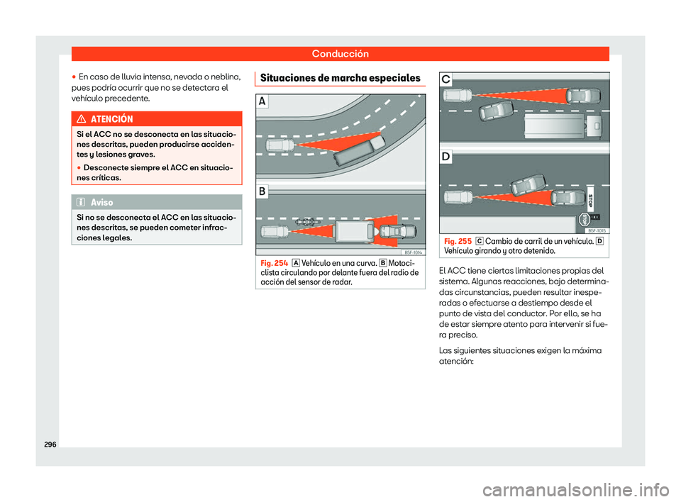 Seat Alhambra 2020 Manual del propietario (in Spanish) Conducci Seat Alhambra 2020 Manual del propietario (in Spanish) Conducci