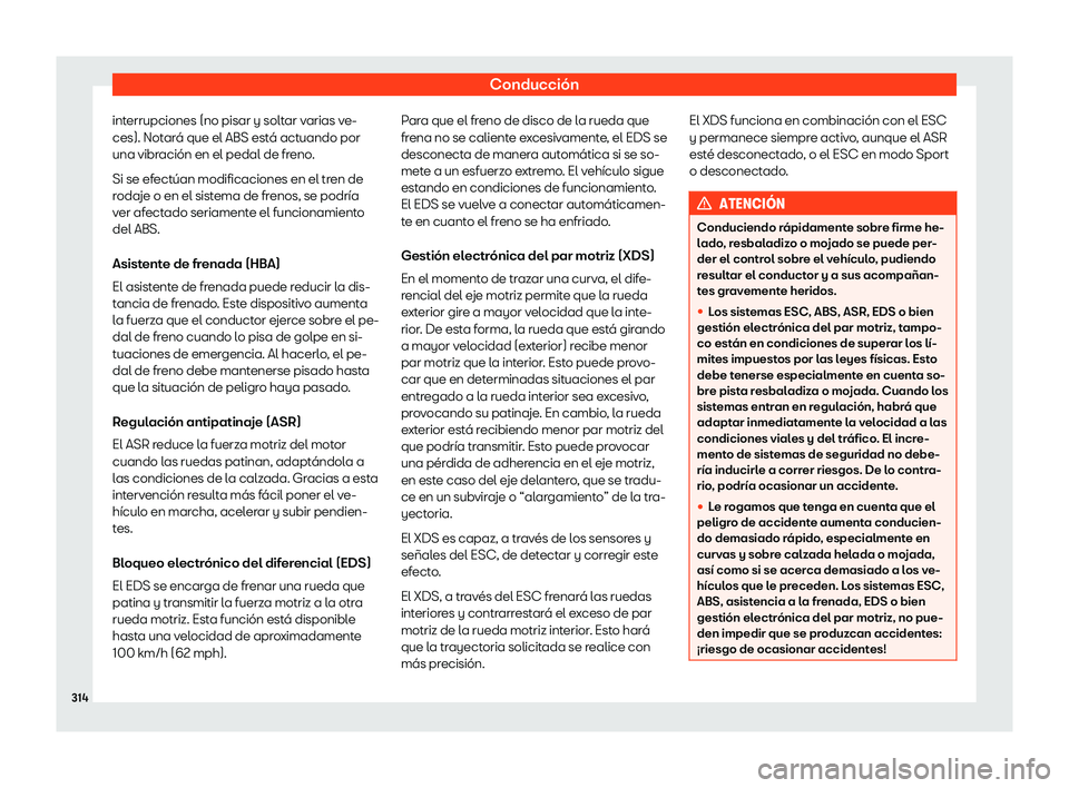 Seat Alhambra 2020  Manual del propietario (in Spanish) Conducci