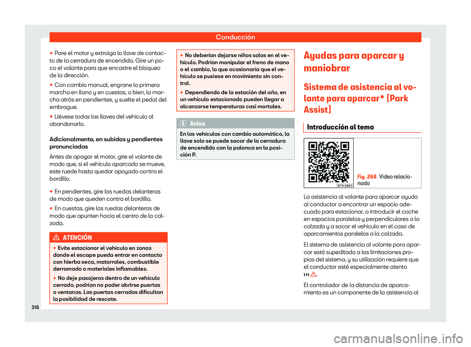 Seat Alhambra 2020  Manual del propietario (in Spanish) Conducci