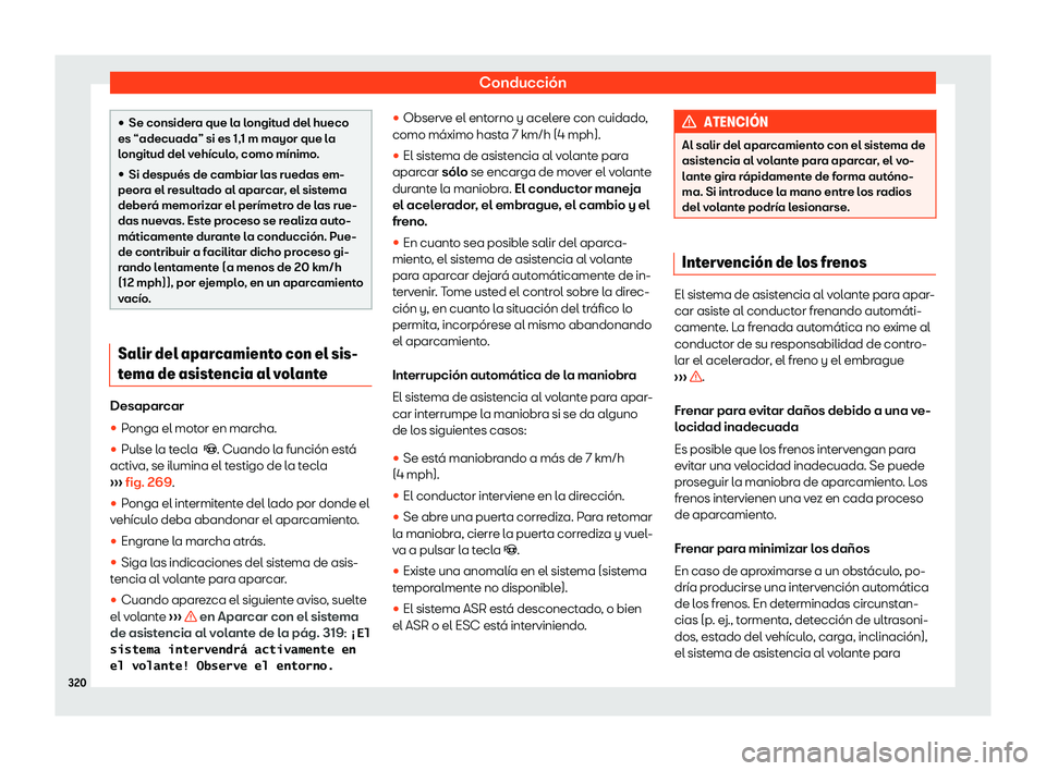 Seat Alhambra 2020  Manual del propietario (in Spanish) Conducci