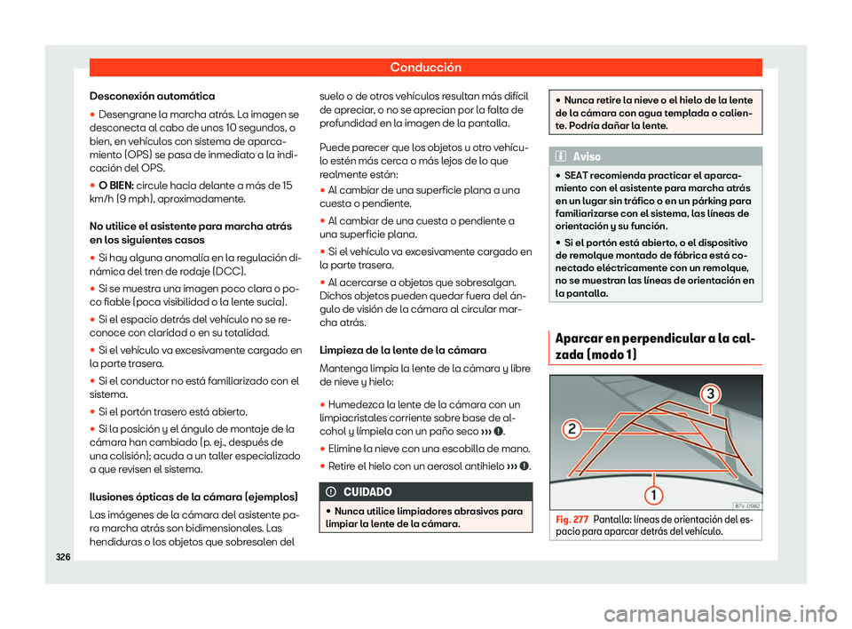 Seat Alhambra 2020  Manual del propietario (in Spanish) Conducci