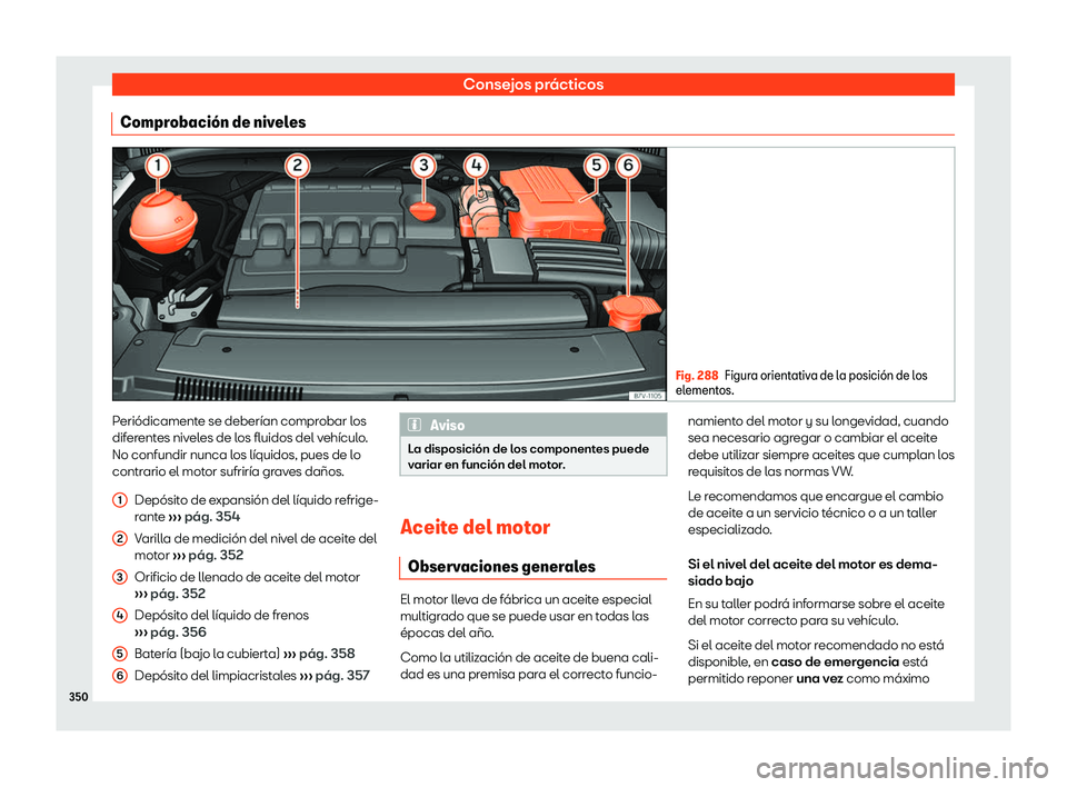 Seat Alhambra 2020 Manual del propietario (in Spanish) Consejos pr Seat Alhambra 2020 Manual del propietario (in Spanish) Consejos pr