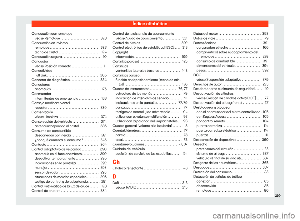Seat Alhambra 2020 Manual del propietario (in Spanish) Seat Alhambra 2020 Manual del propietario (in Spanish)
