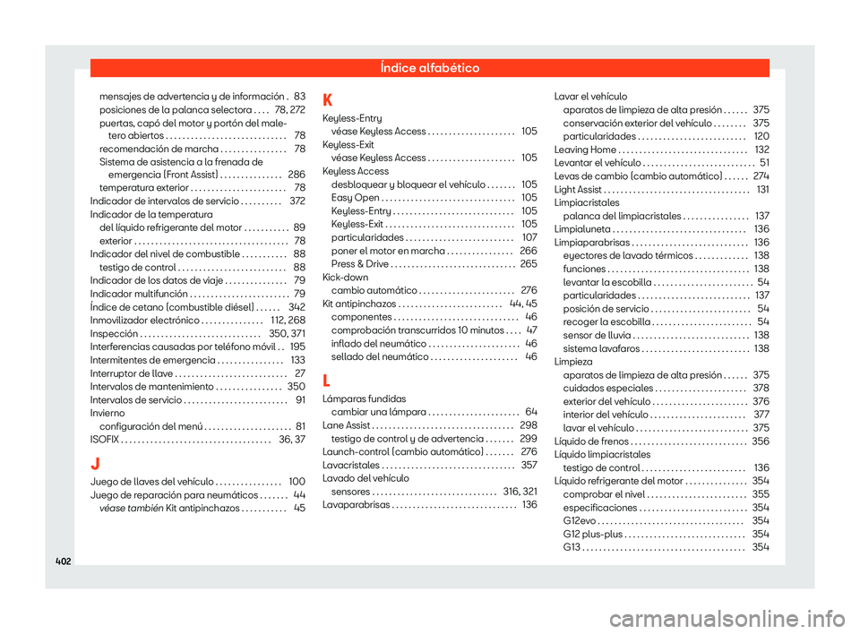 Seat Alhambra 2020 Manual del propietario (in Spanish) Seat Alhambra 2020 Manual del propietario (in Spanish)