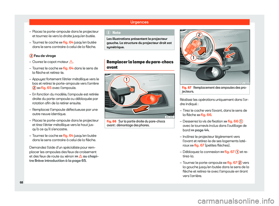 Seat Alhambra 2020  Manuel du propriétaire (in French)  Urgences
�