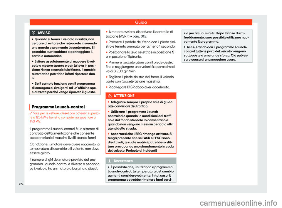 Seat Alhambra 2020  Manuale del proprietario (in Italian) Guida
AVVISO
