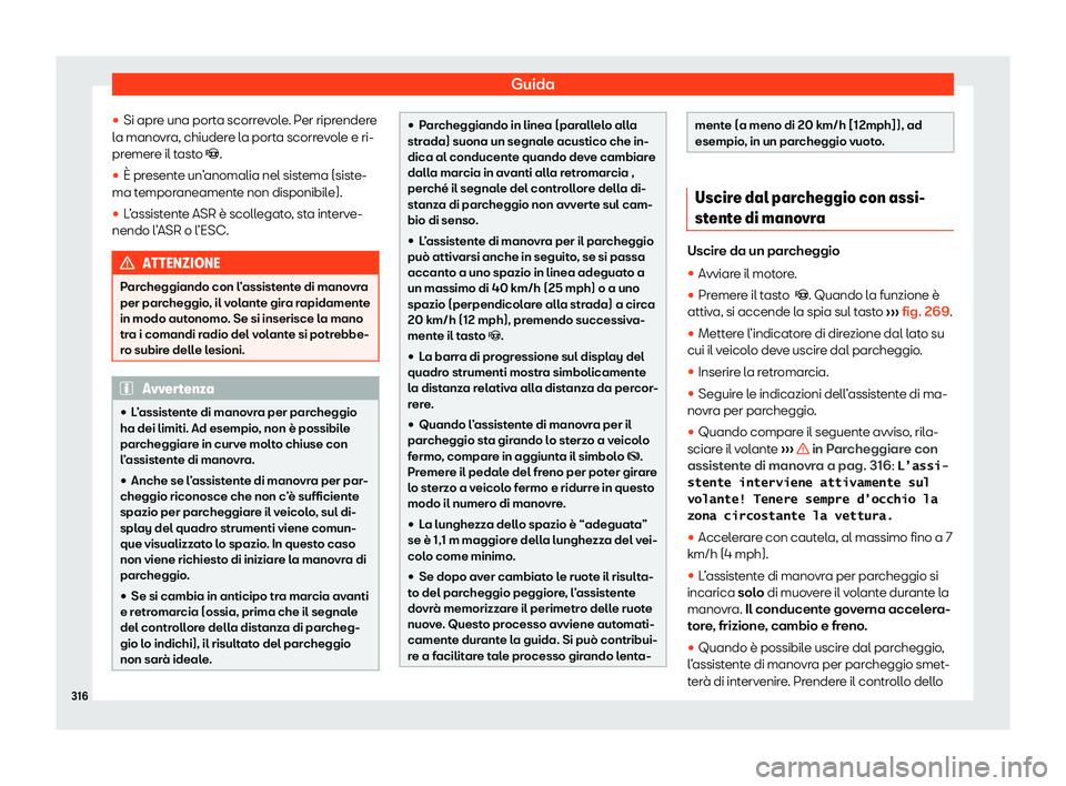 Seat Alhambra 2020  Manuale del proprietario (in Italian) Guida
