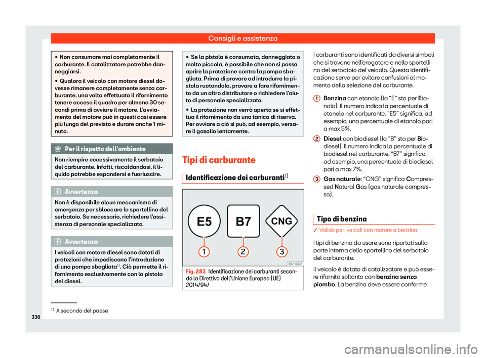 Seat Alhambra 2020  Manuale del proprietario (in Italian) Consigli e assistenza
