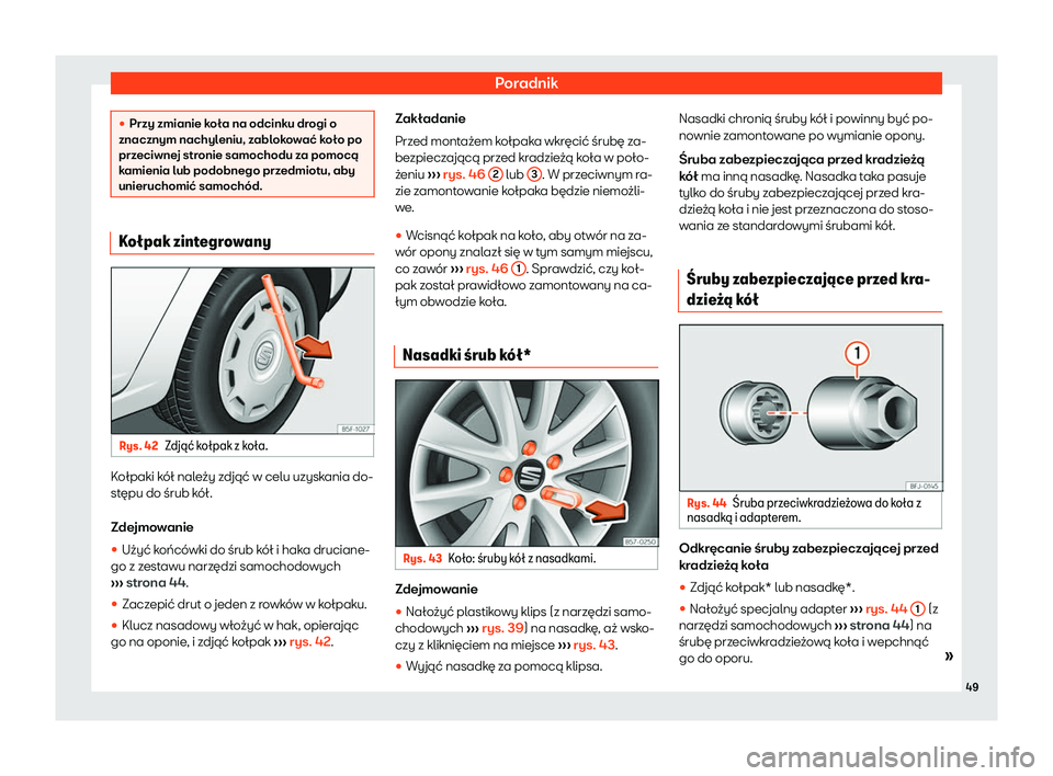 Seat Alhambra 2020  Instrukcja Obsługi (in Polish) Poradnik
