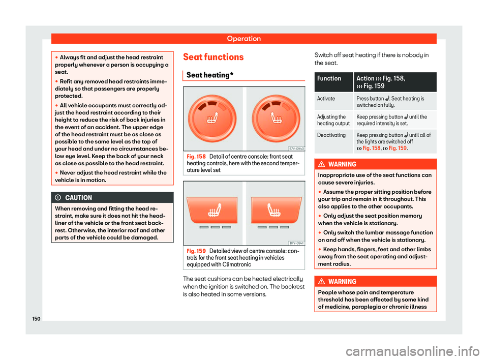 Seat Alhambra 2019  Owners Manual Operation
