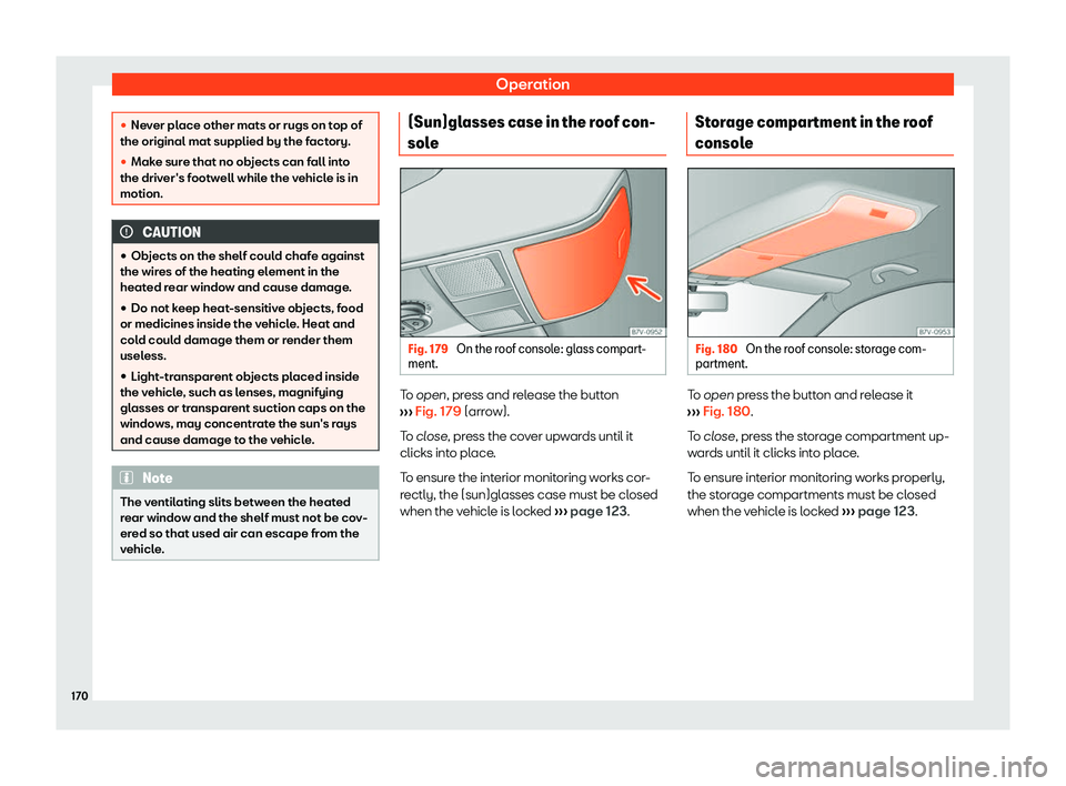 Seat Alhambra 2019  Owners Manual Operation
