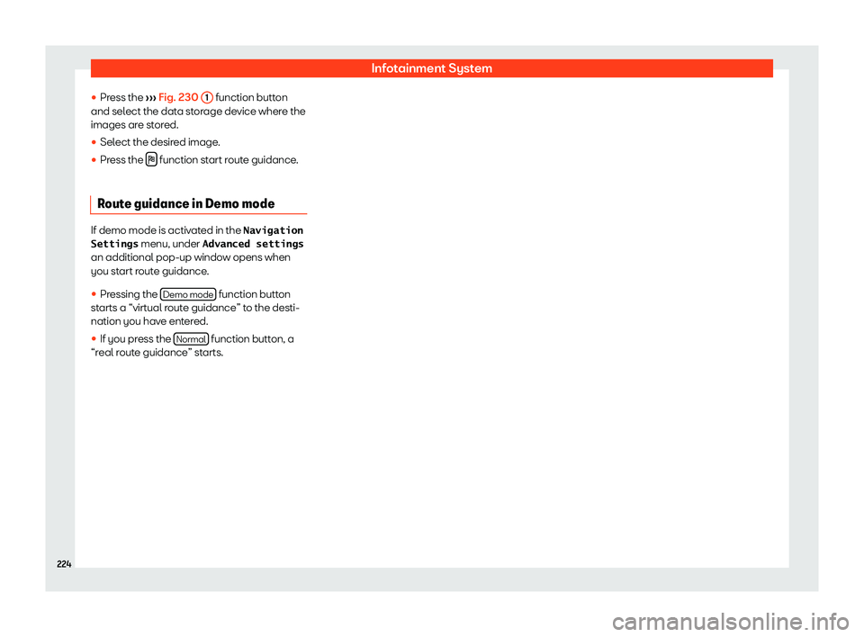 Seat Alhambra 2019  Owners Manual Infotainment System

