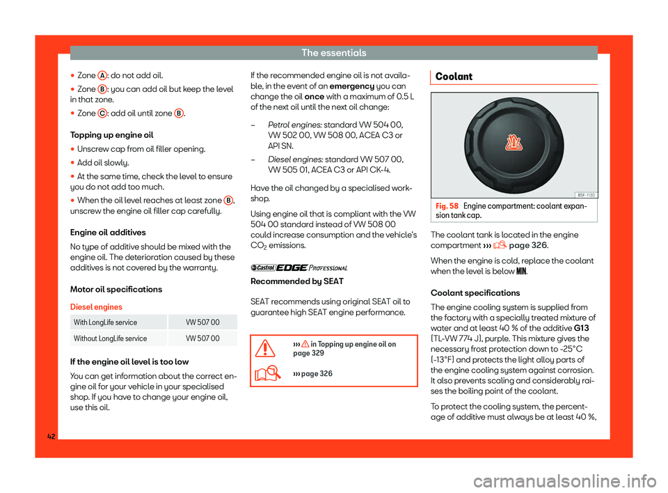 Seat Alhambra 2019 Service Manual The essentials
