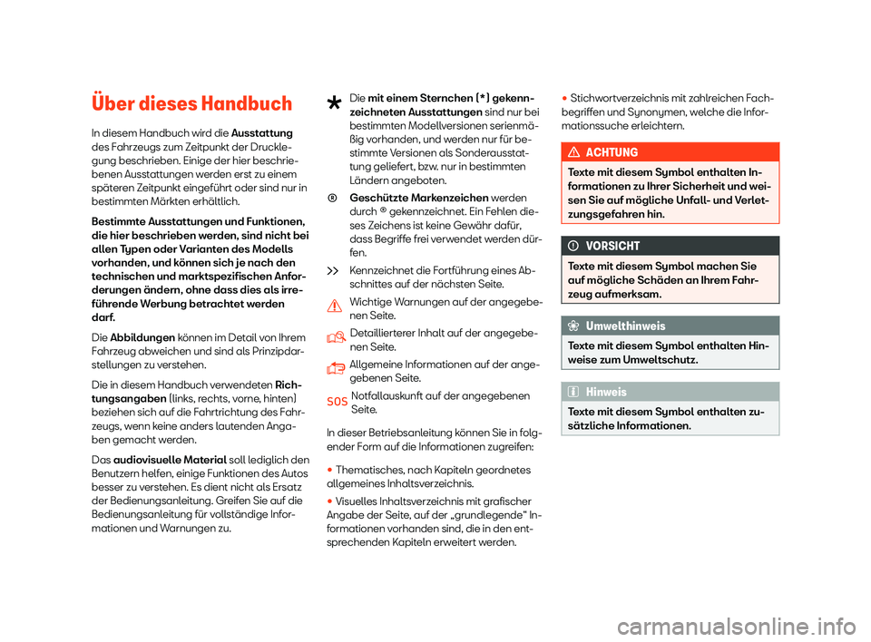 Seat Alhambra 2019 Betriebsanleitung (in German) Seat Alhambra 2019 Betriebsanleitung (in German)