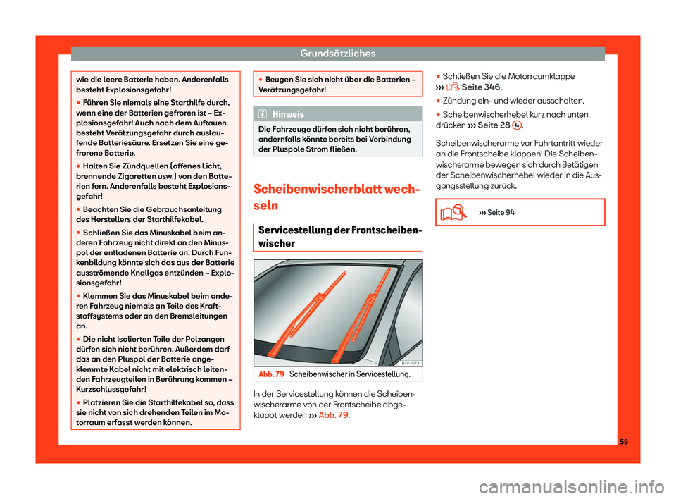 Seat Alhambra 2019  Betriebsanleitung (in German) Grunds