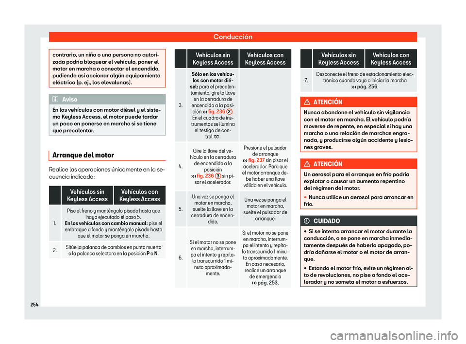 Seat Alhambra 2019 Manual del propietario (in Spanish) Conducci Seat Alhambra 2019 Manual del propietario (in Spanish) Conducci