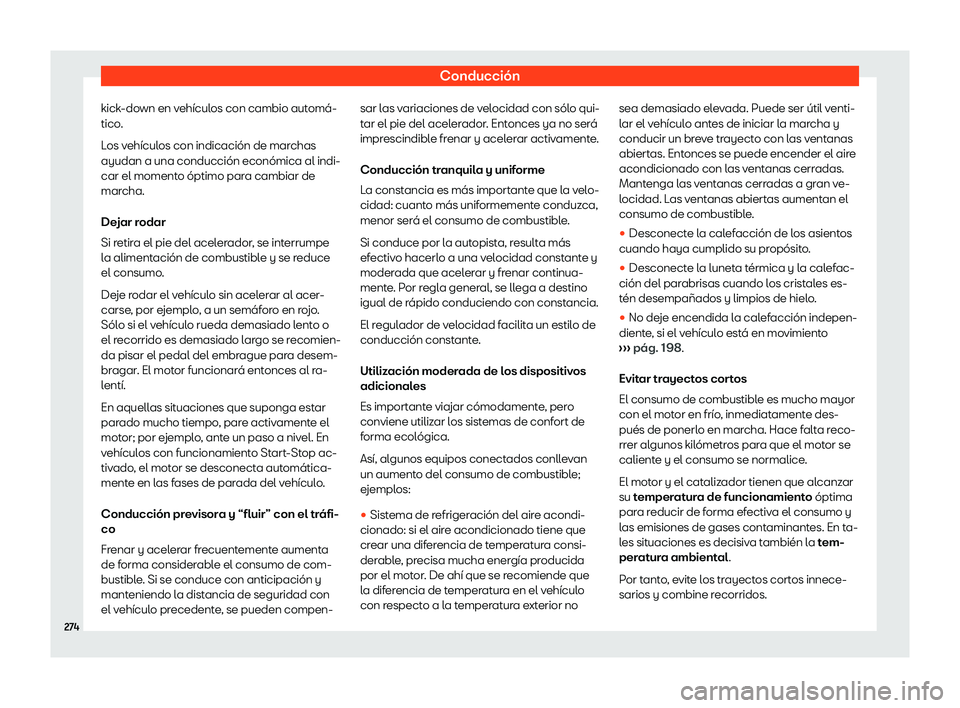 Seat Alhambra 2019 Manual del propietario (in Spanish) Conducci Seat Alhambra 2019 Manual del propietario (in Spanish) Conducci