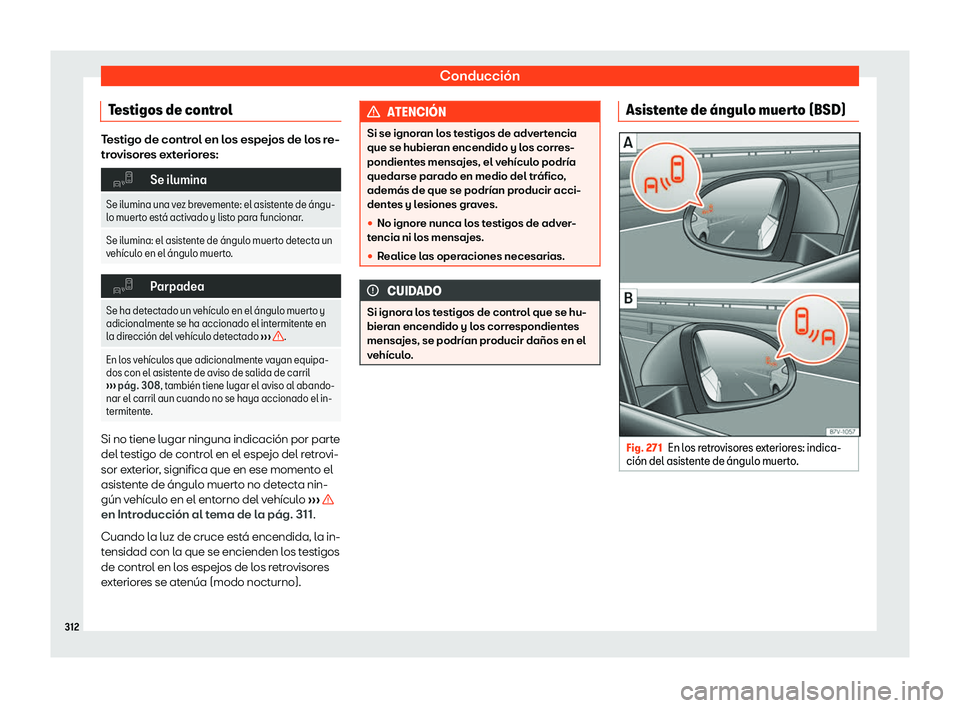 Seat Alhambra 2019  Manual del propietario (in Spanish) Conducci