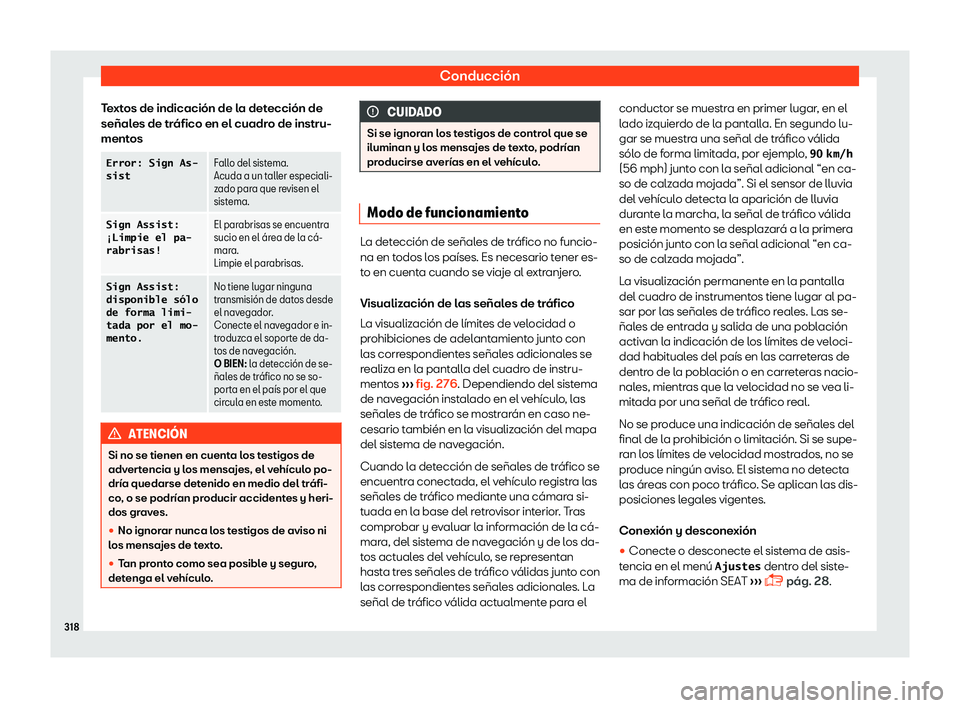 Seat Alhambra 2019  Manual del propietario (in Spanish) Conducci